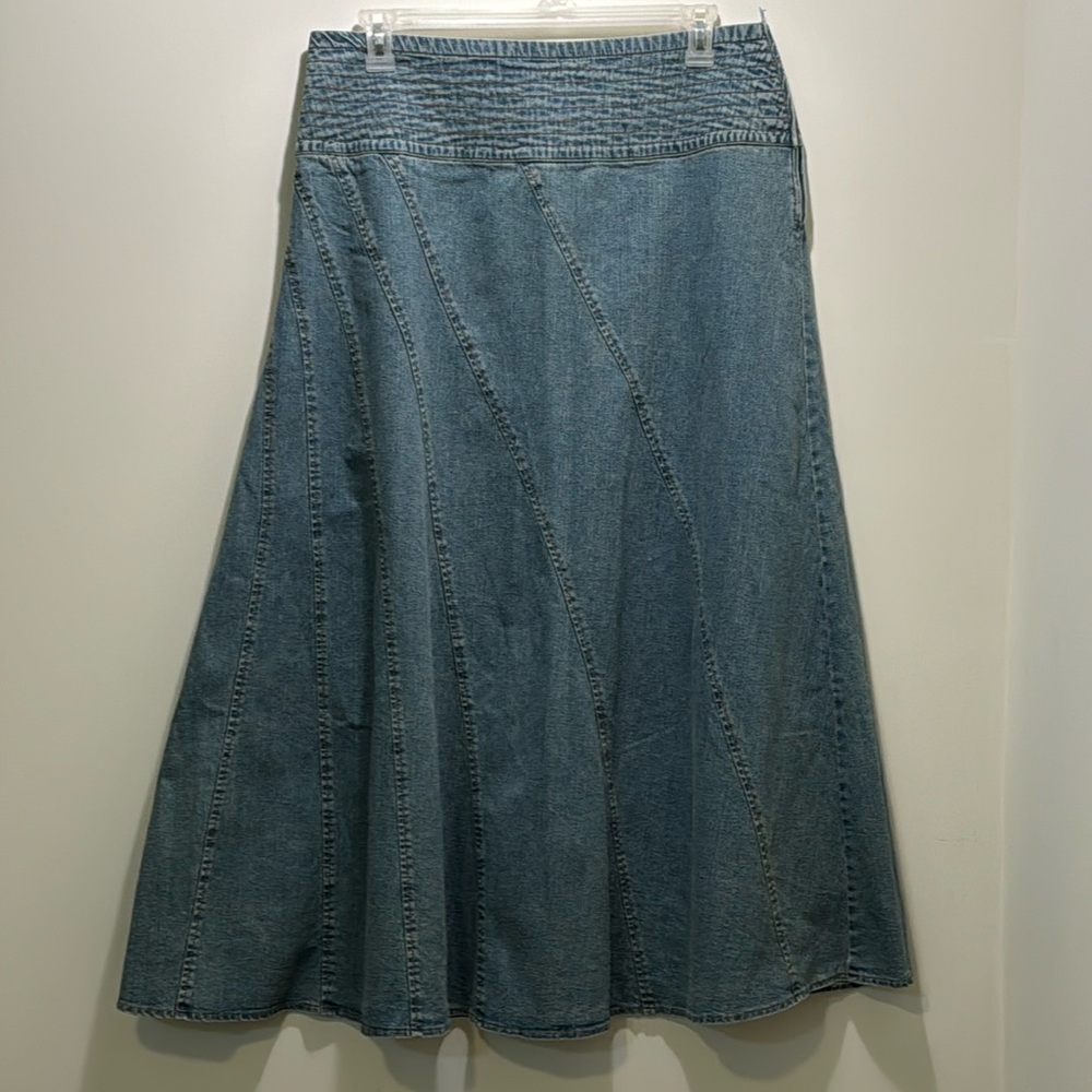Demin Skirt Blue Size16